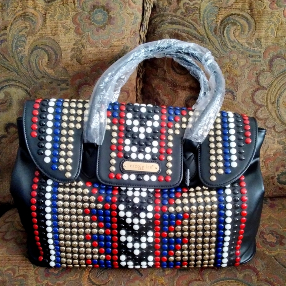Nichole Lee Studded Purse -CODE DEE REDUCED ITEM-